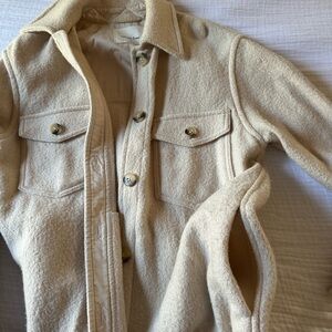 Aritzia Tan Utility Jacket